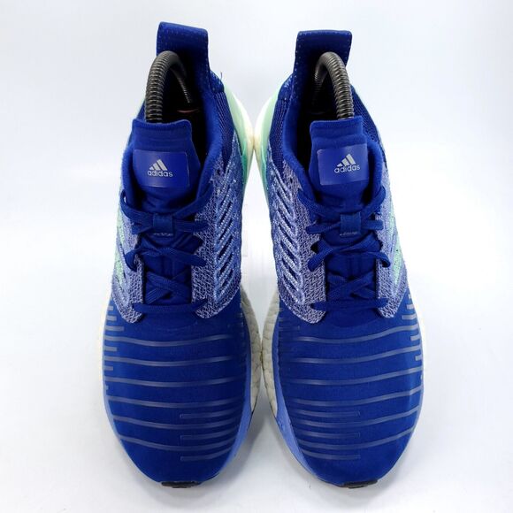 Adidas SolarBoost Real Lilac Athletic Running Shoe Womens Size 7.5 BB6602 Blue - Picture 2 of 9